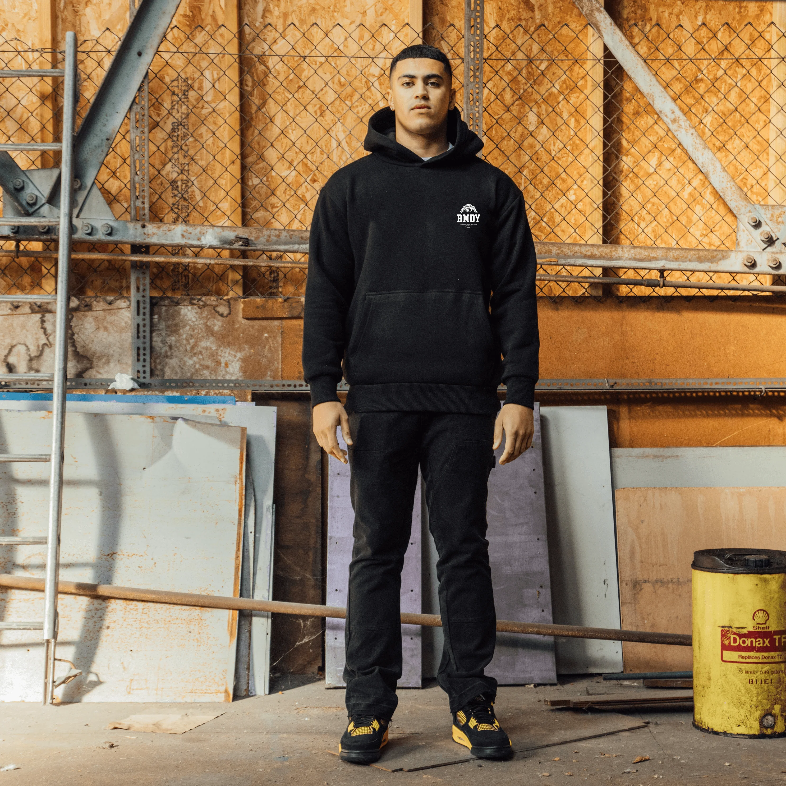 Gone Global Black Hoodie