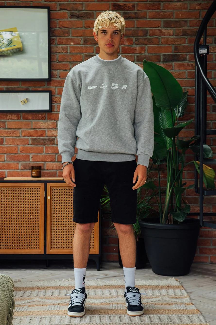 Grey Dice RMDY. Jumper