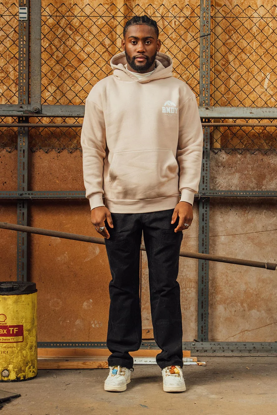 Gone Global Taupe Hoodie