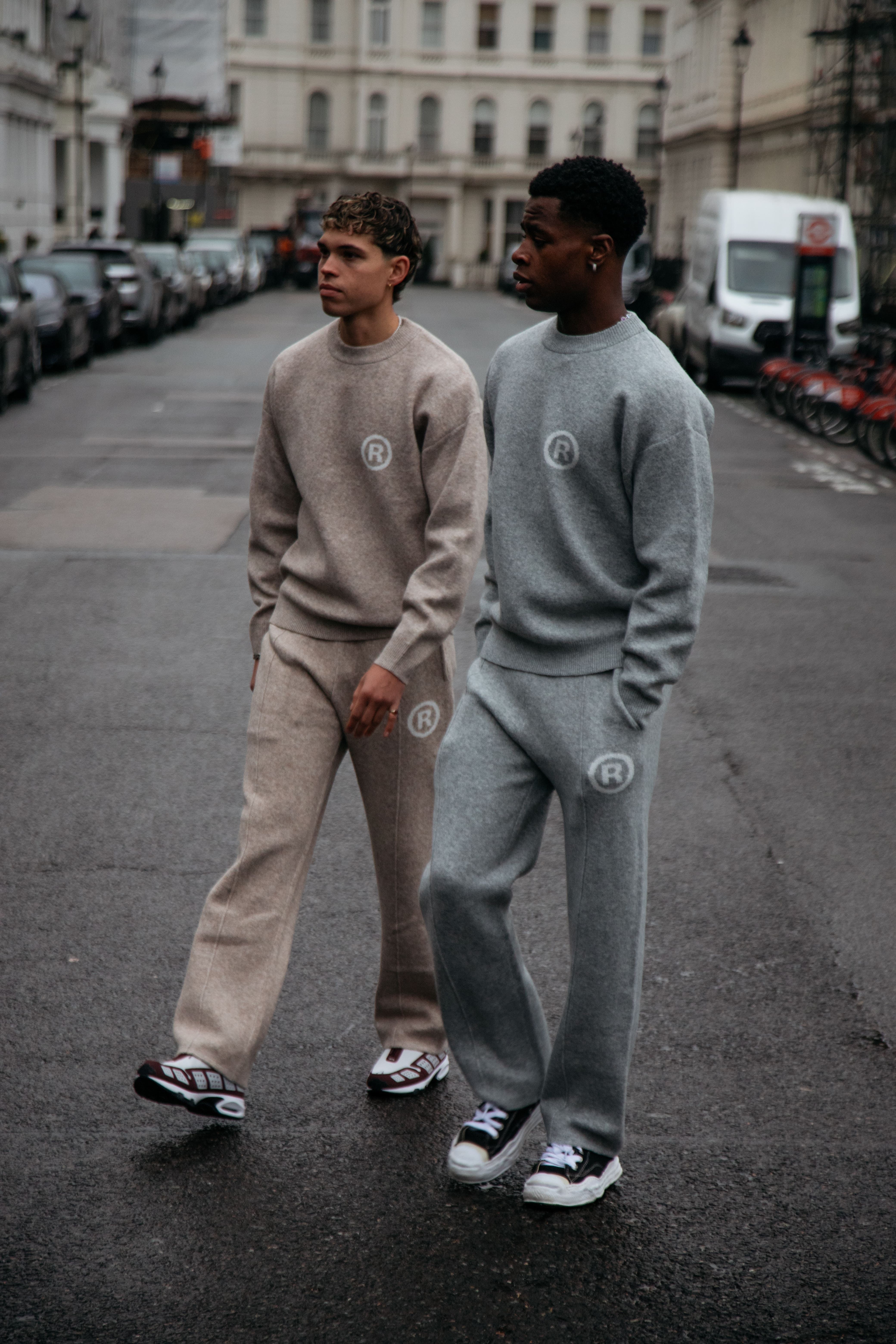 Grey Knit RMDY. Studios Joggers