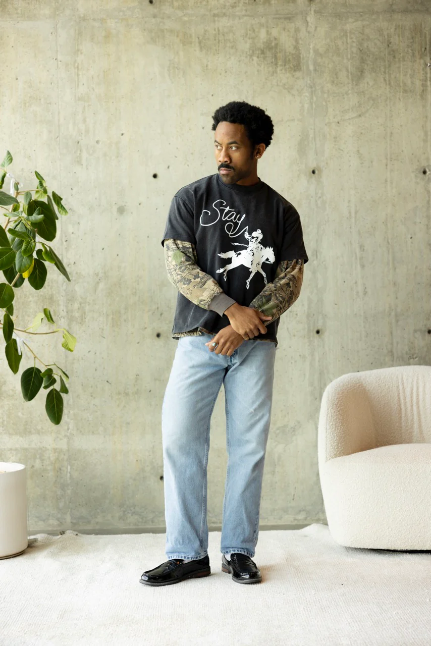 GET BACK ON THE SADDLE TEE